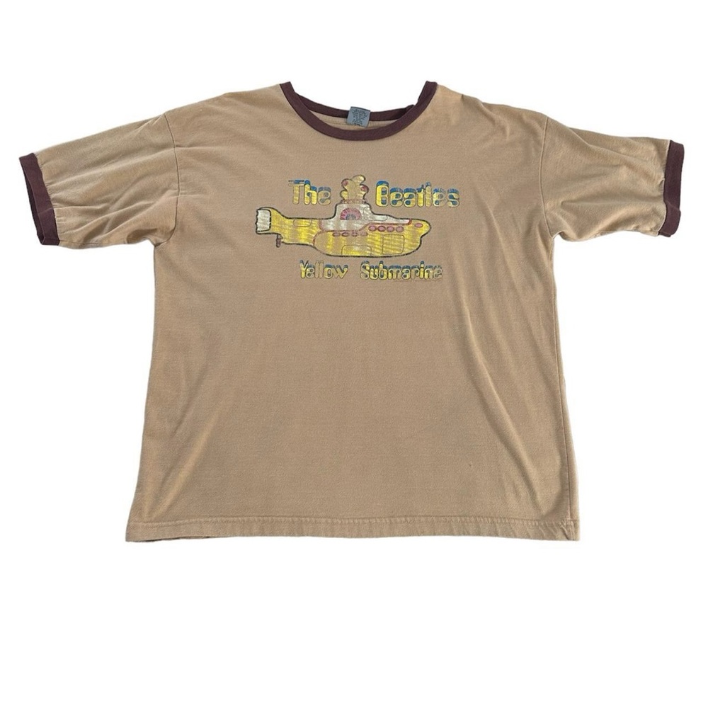vintage the beatles yellow submarine shirt